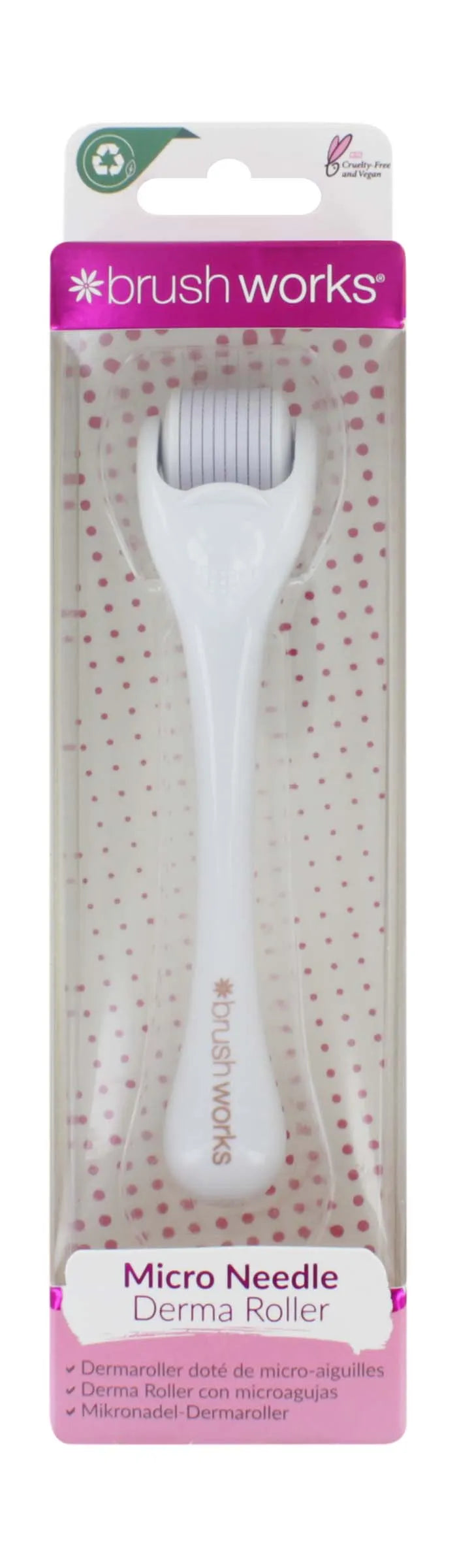 Brush Works Micro Needle Derma Roller 52 56 354 (Pack of 6)