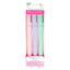 Brush Works Pastel 3S Folding Dermaplaner 52 56 382 (Pack of 6)