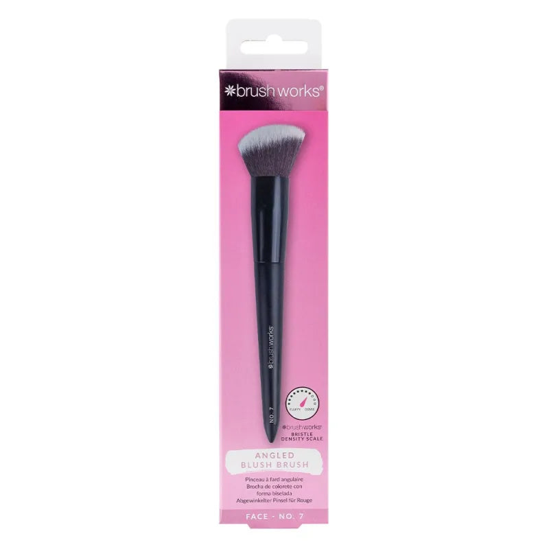 Brush Works No.7 Angled Blush Brush 52 56 474 (Pack of 3)
