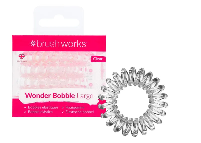 Brush Works Clear Wonder Bobble Large 52 56 056 (Pack of 6)