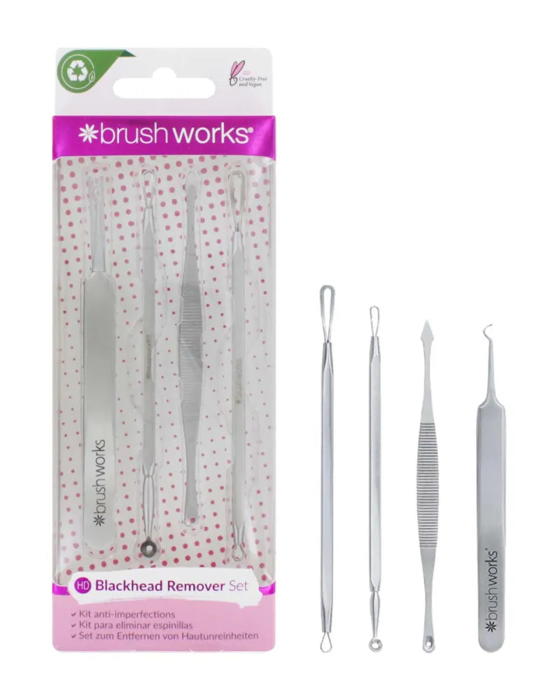 Brush Works Hd Blackhead & Blemish Remover Set 52 56 280 (Pack of 6)
