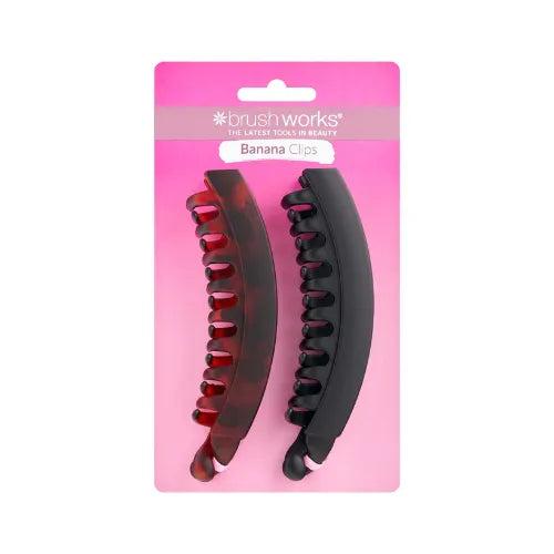 Brush Works 2 Banana Clips – hair accessory