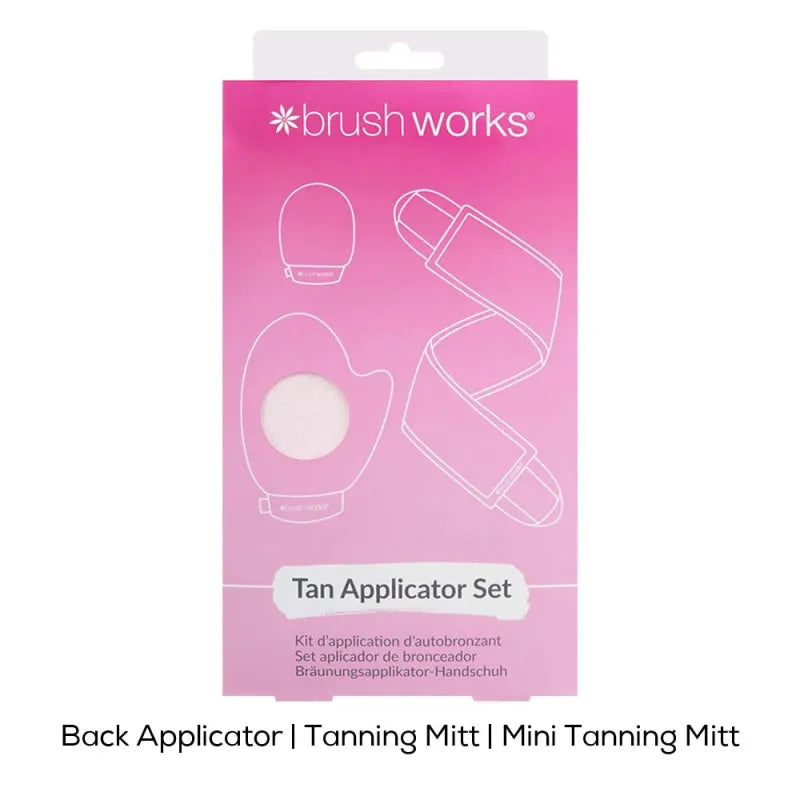 Brush Works Tan Applicator Set 52 56 403 (Pack of 6)