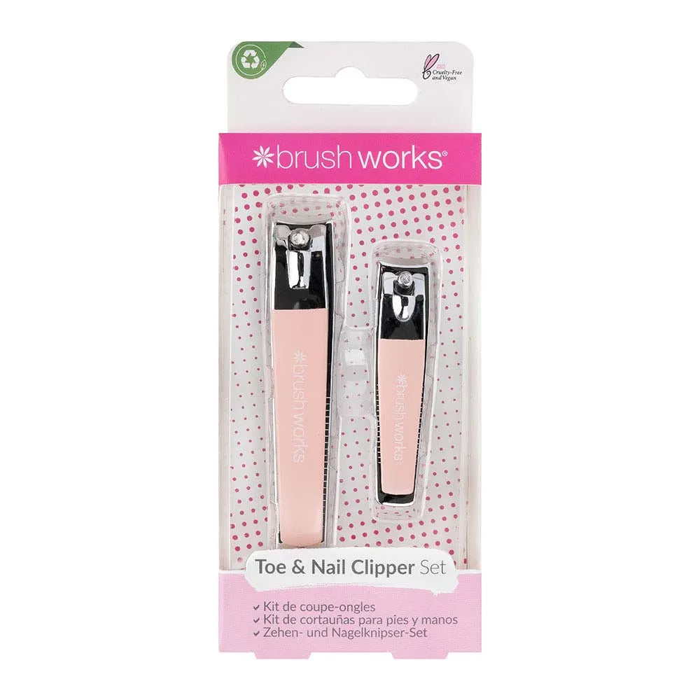 Brush Works Toe & Nail Clipper Set 52 56 360 (Pack of 3)
