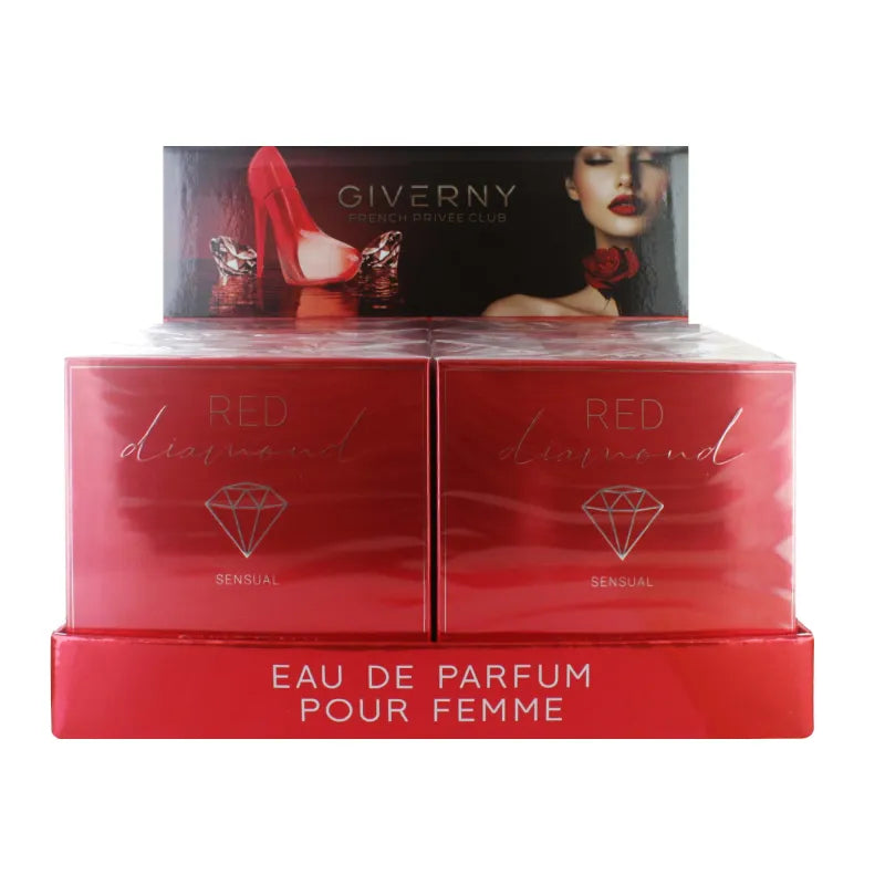 Giverny Shoe Edp 100ML Red Diamond( Si Passione Armani) (Pack of 6)