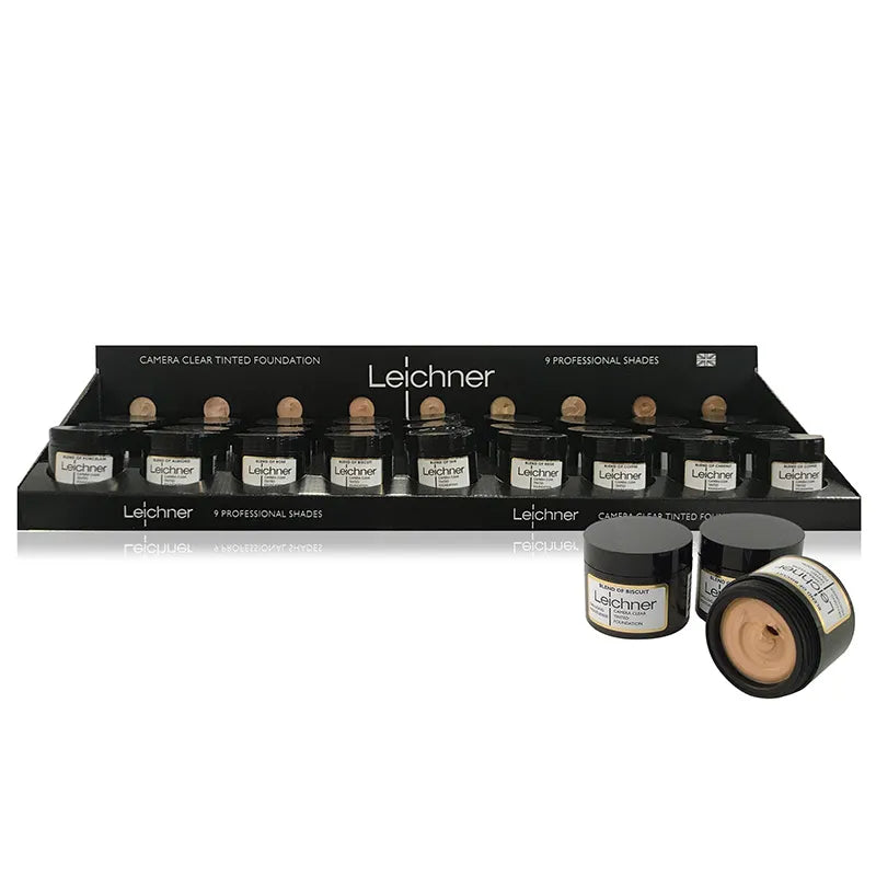Leichner Camera Clear Tinted Foundation Display X 27 (Pack of 27)