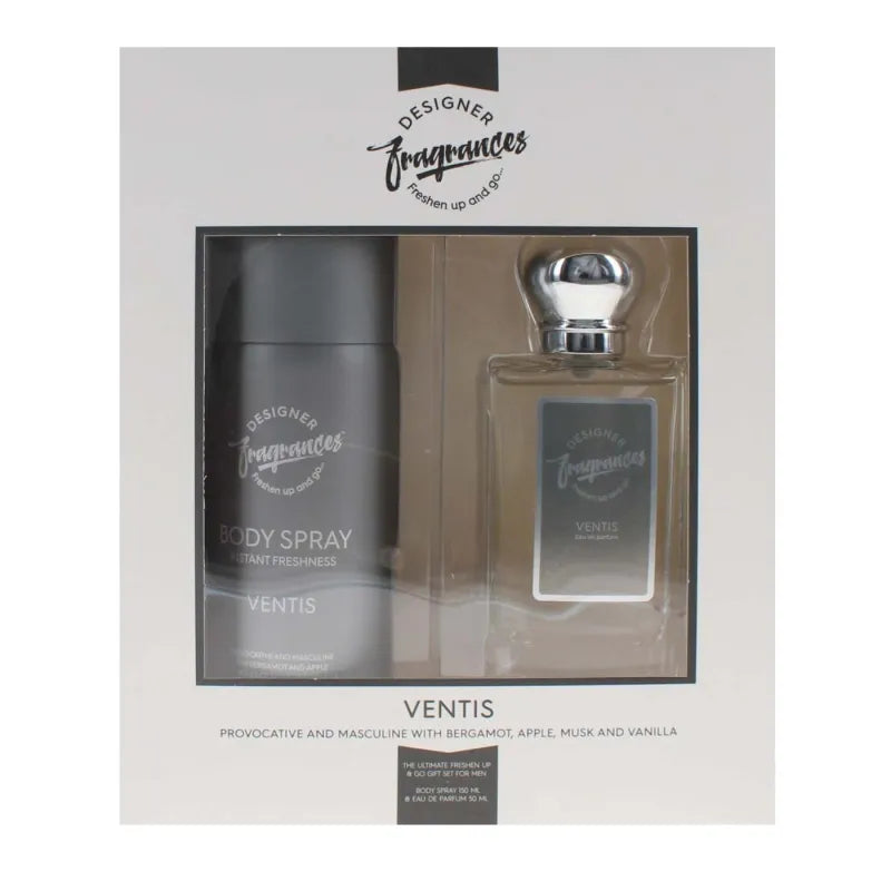 Designer Fragrances Ventis 2 Pce Set(Dupe Of Creed Aventus) (Pack of 6)