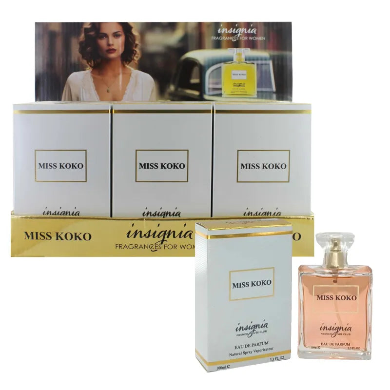 Insignia Miss Koko 100ML Edt X12 (Similar To Coco Madam Mademoisell) (Pack of 12)