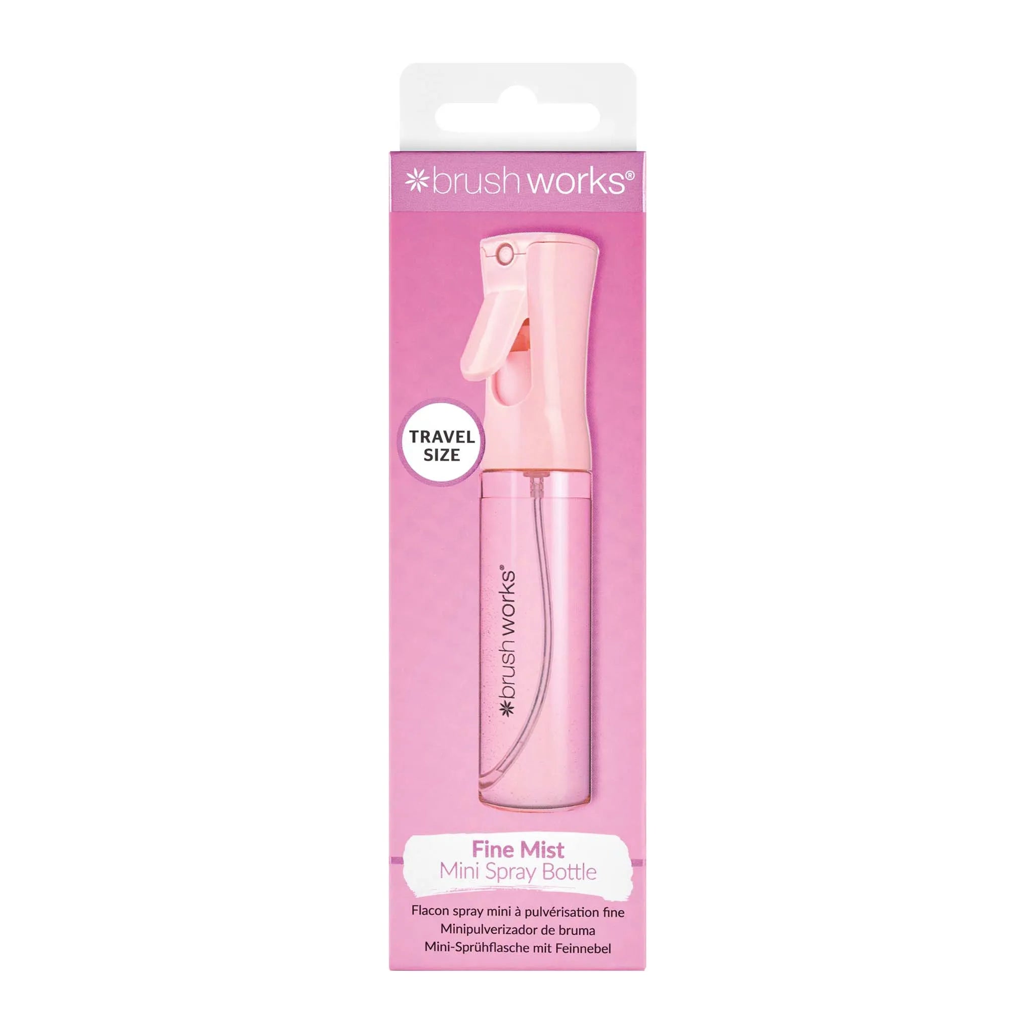 Brush Works Fine Mist Travel Spray Bottle 80ML 52 56 604 (Pack of 6)