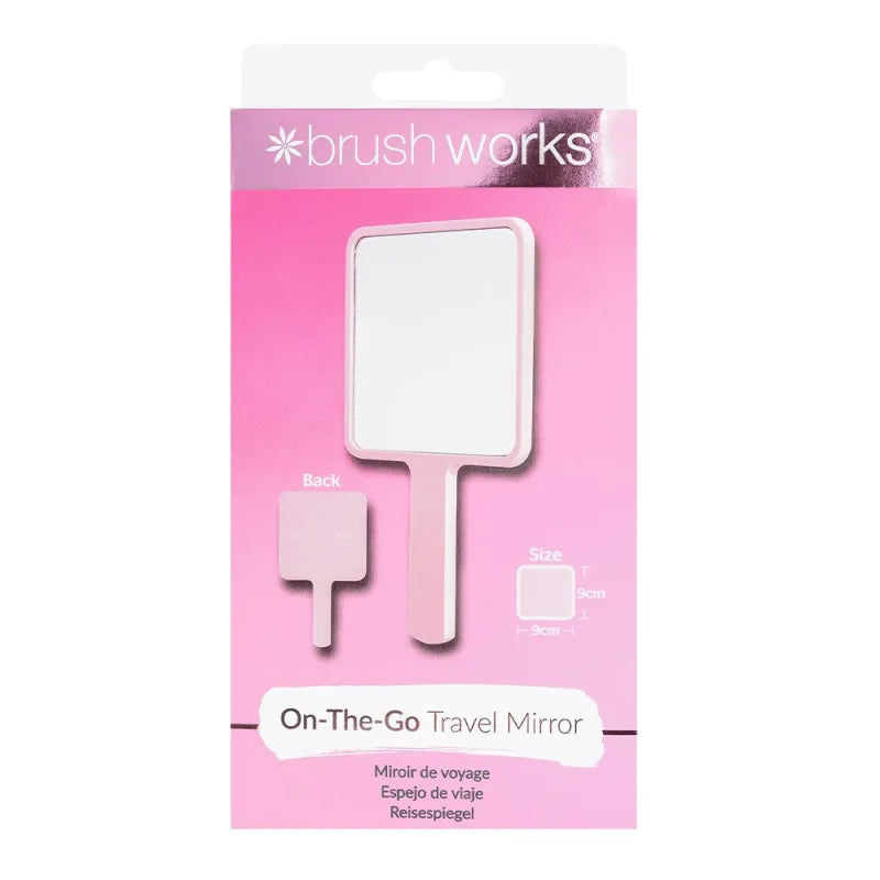 Brush Works Travel Mirror 52 56 538 (Pack of 6)