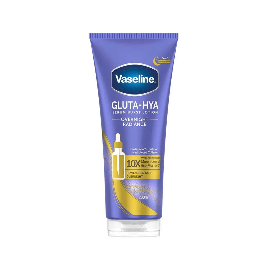 Vaseline Gluta-Hya Overnight Serum Burst Lotion 200ml – skin serum