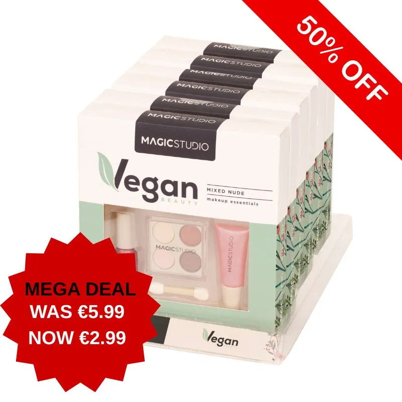 30624 Magic Studio Vegan Mixed Nude Cosmetic Set***Special 26 (Pack of 12)