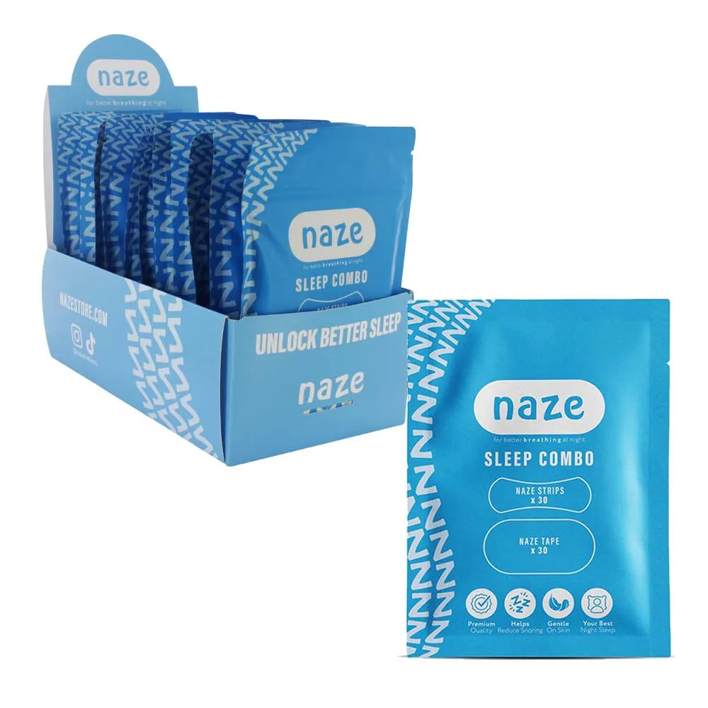 Naze Sleep Combo (Strips And Tape) X 12 (Pack of 12)