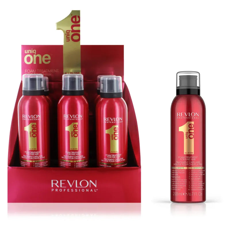 Revlon Uniq One Foam Hair Treatment 200ML (Pack of 6)