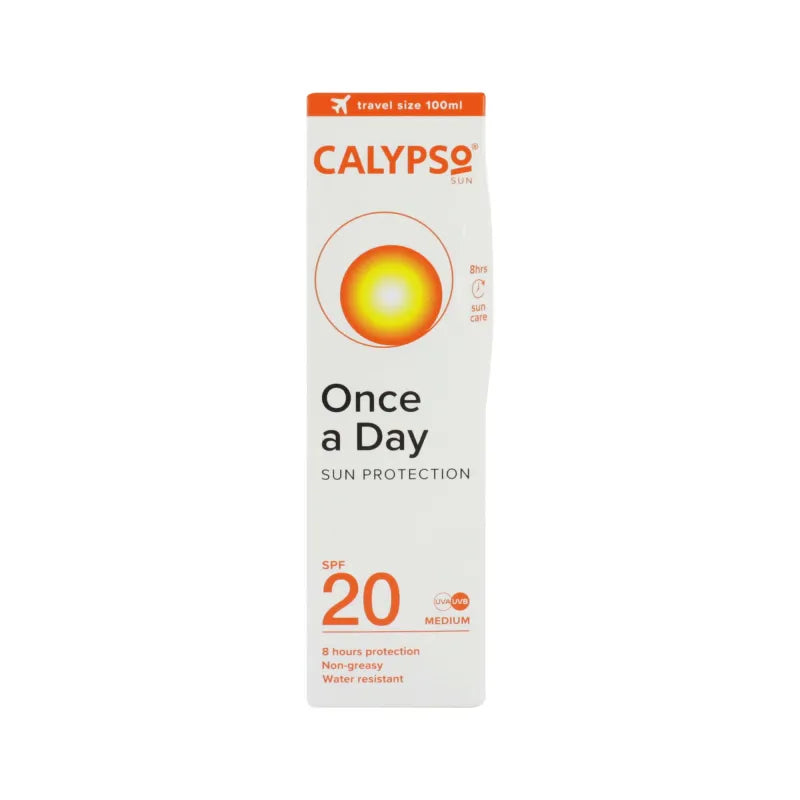 Calypso Once A Day Sun Protect F20 100ML Calc20S (Pack of 6)