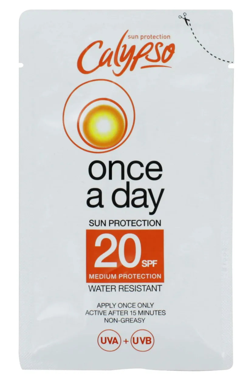 Calypso Once A Day Sachet SPF20 X 24 Calc20Sachet (Pack of 24)