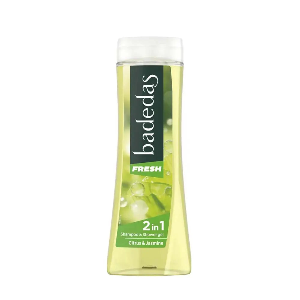 Badedas Fresh 2 In 1 600ML X4 (Pack of 4)