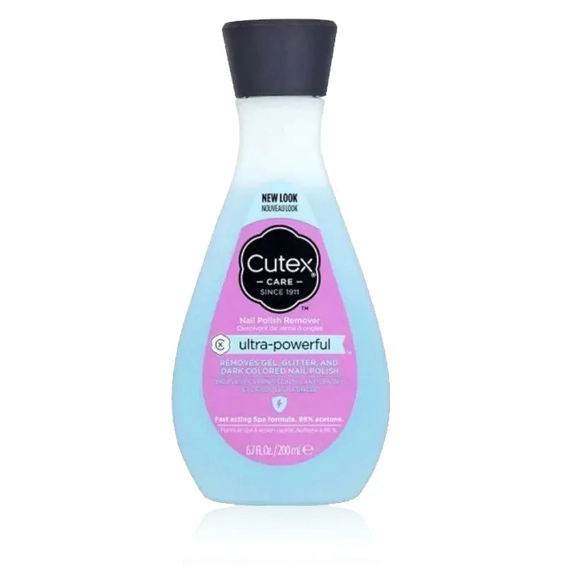 Cutex Ultra Powerful Nail Polish Remover 200ML (Pack of 6)