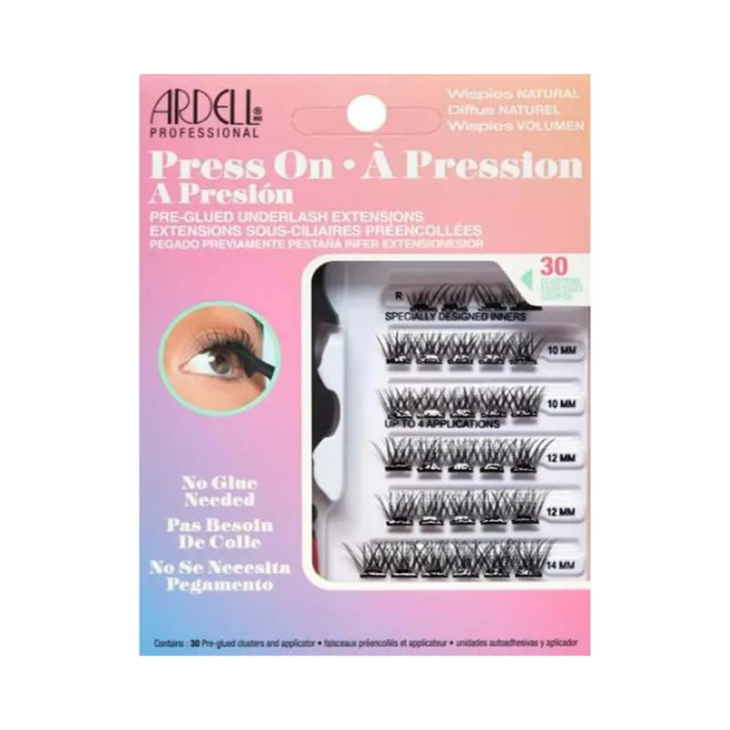 Ardell Press On Wispies Lashes Volume 38675 (Pack of 4)