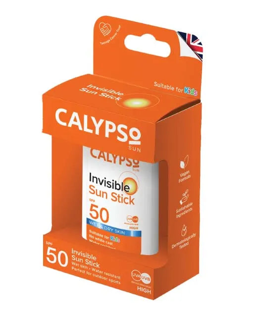 Calypso Invisible Sun Stick SPF 50 15G Calst50Tr (Pack of 6)