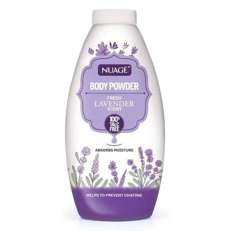 Nuage Body Powder (Talc Free) Lavender 250G Nua1233 (Pack of 6)