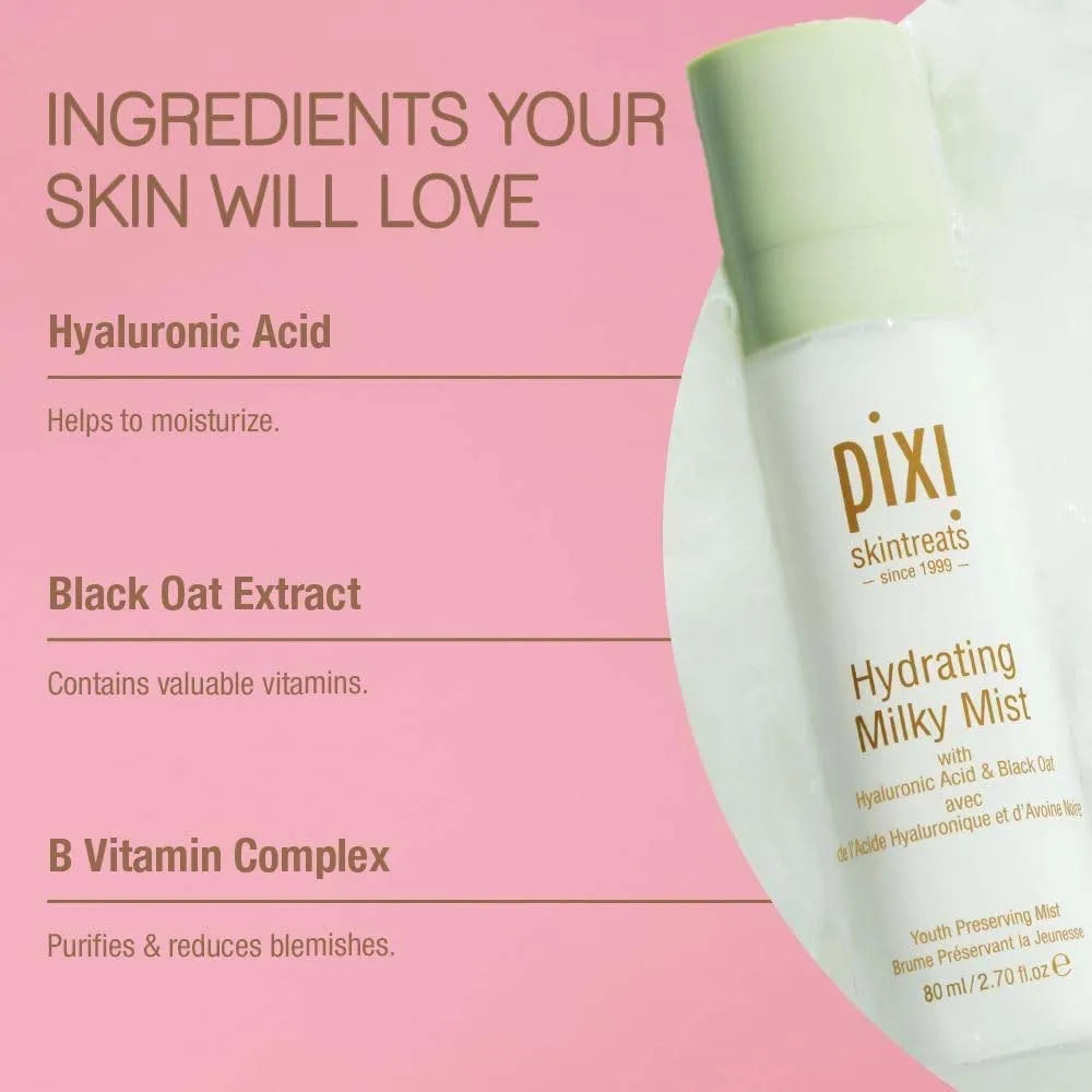 Pixi Hydrating Milky Mist 80ML (Pack of 4)