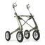 byACRE Carbon Overland Rollator in Defender Green - All-Terrain Carbon Fibre Walker