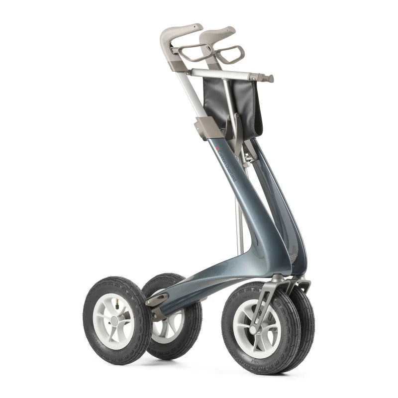 byACRE Carbon Overland Rollator - All-Terrain Foldable Walker