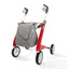 byACRE Carbon Ultralight Weekend Bag on Strawberry Red Rollator