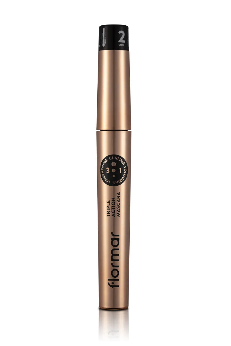 Flormar Triple Action Mascara (Pack of 3)