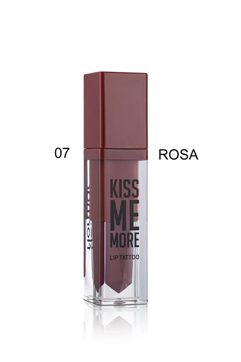 Kiss Me More Lip Tattoo 07 Rosa (Pack of 3)