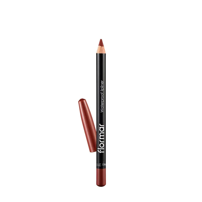 Waterproof Lipliner 211 Classical Brown (Pack of 6)