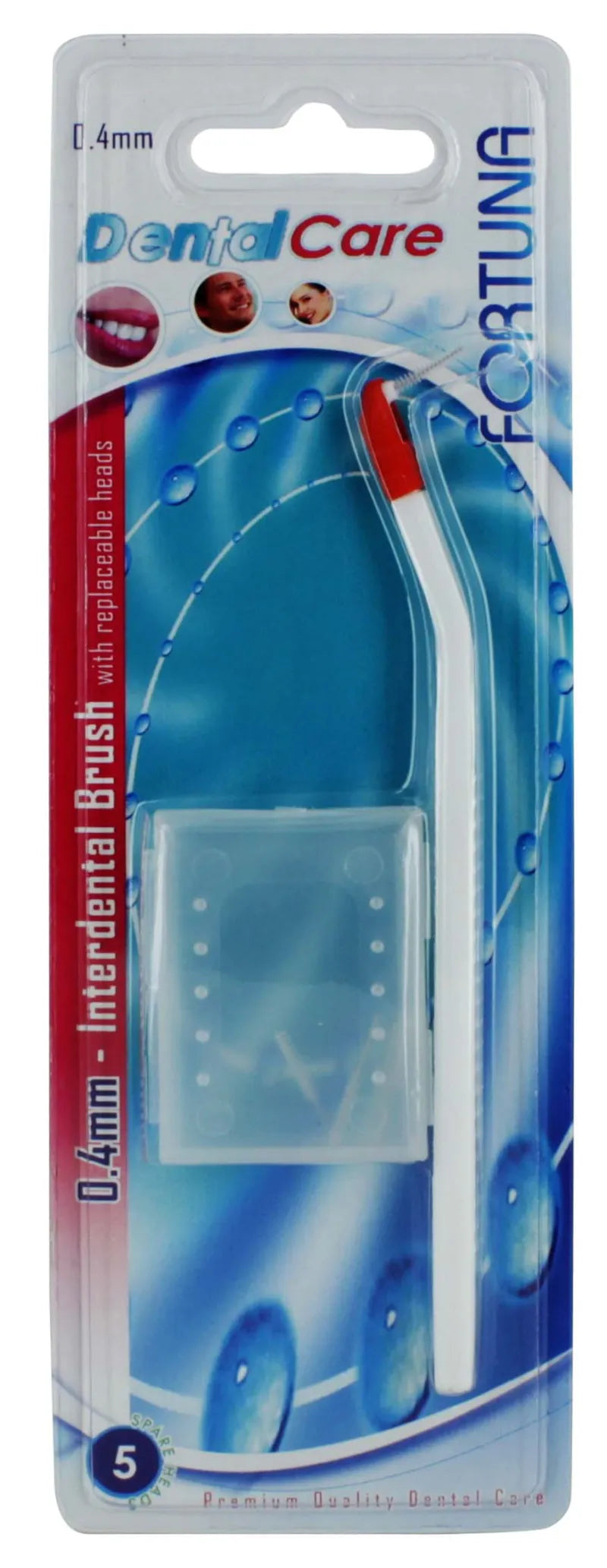 Fortuna Interdental Brushes 0.4Mm Long Reach (Pack of 6)