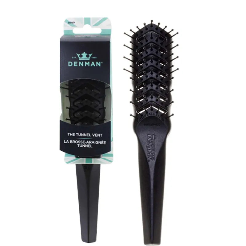 Denman D100 Tunnel Vent Tip Brush (Pack of 6)