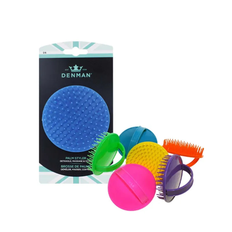 Denman D6 Shower Brush Colour (Pack of 6)