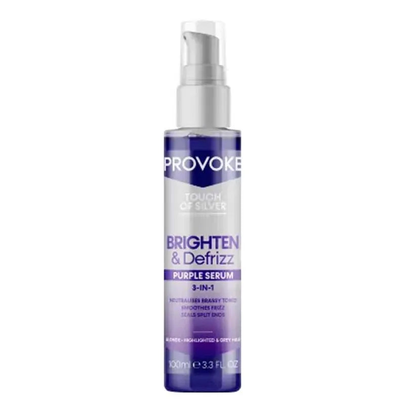 Provoke Brighten + Defrizz Purple Serum 100ML (Pack of 6)