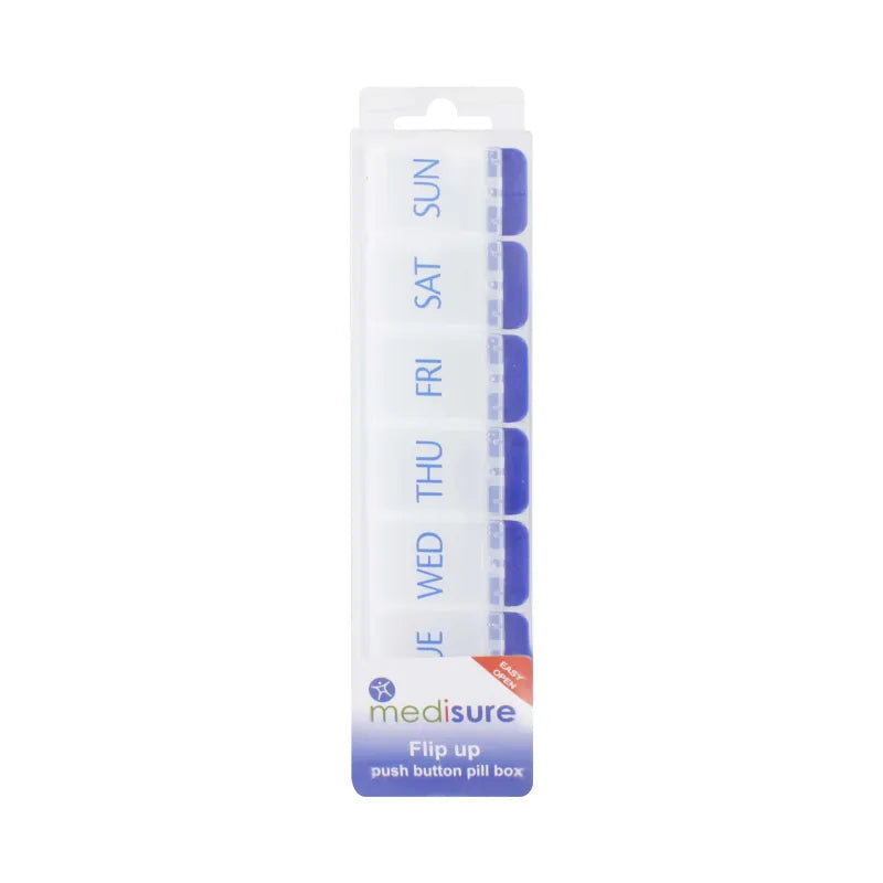 Ms21277 Medisure Flip Up Pill Box (Pack of 6)