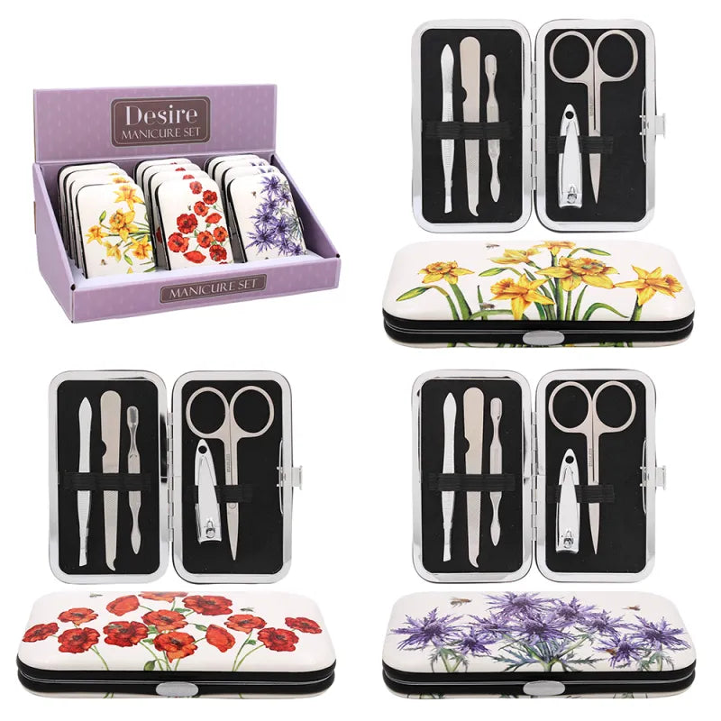 Lp73664 Floral Manicure Set X12 (Pack of 12)