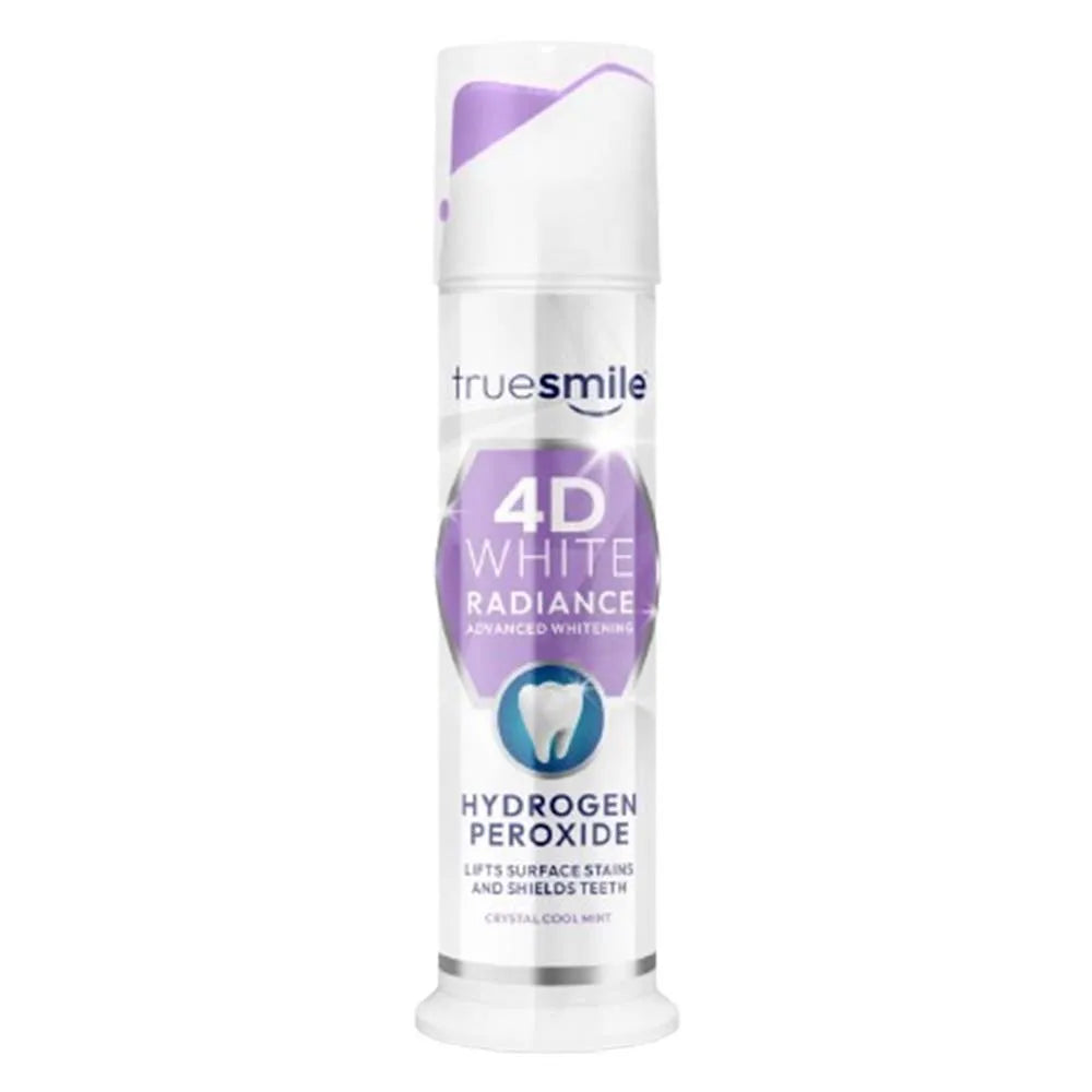 Truesmile Hydrogen Peroxide 4D Pump T/Past 100ML Ts0131 (Pack of 12)