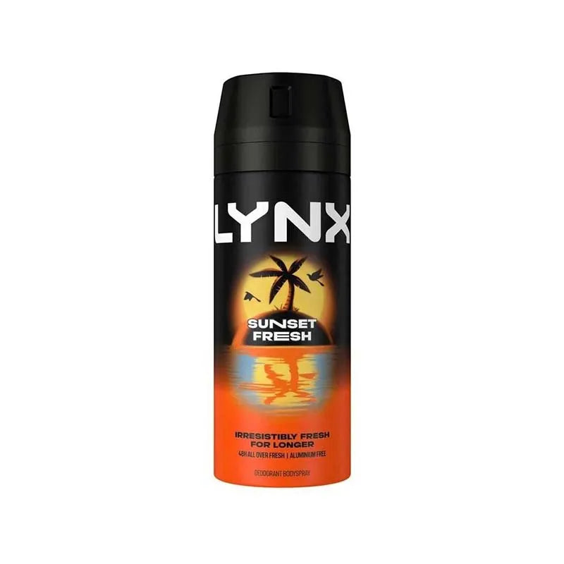 Lynx Sunset Fresh Deodrant 150ML (Pack of 6)