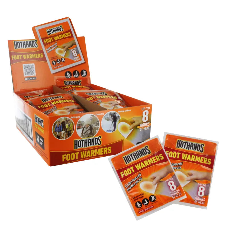 Hothands 2 Foot Warmers X40 (Pack of 40)