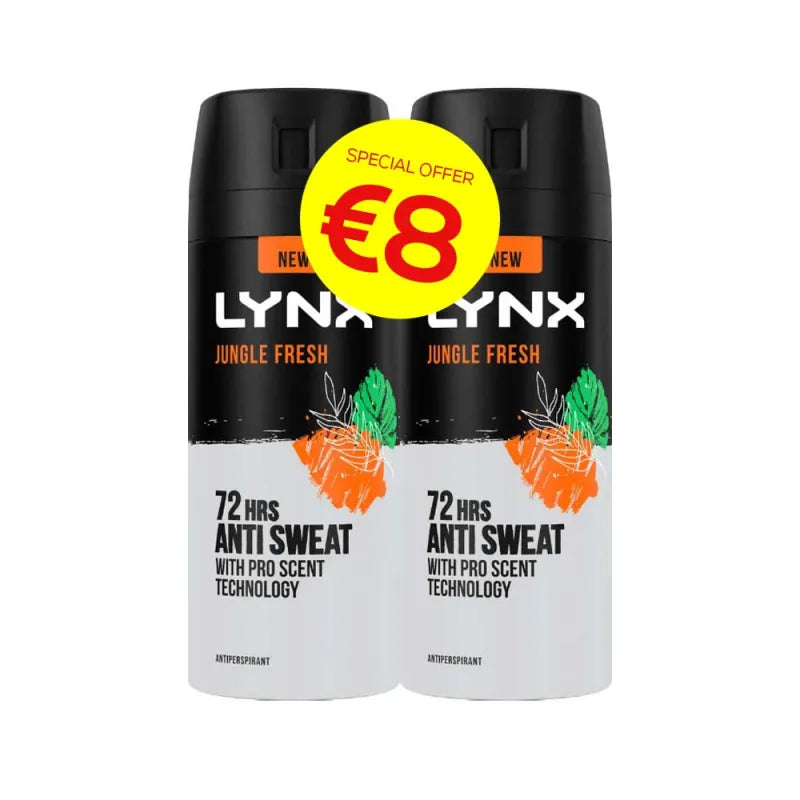 Lynx Jungle Fresh A/P 150ML***Tw PK (Pack of 2)