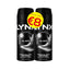 Lynx Black Deodrant 150ML Twin PK (Pack of 6)