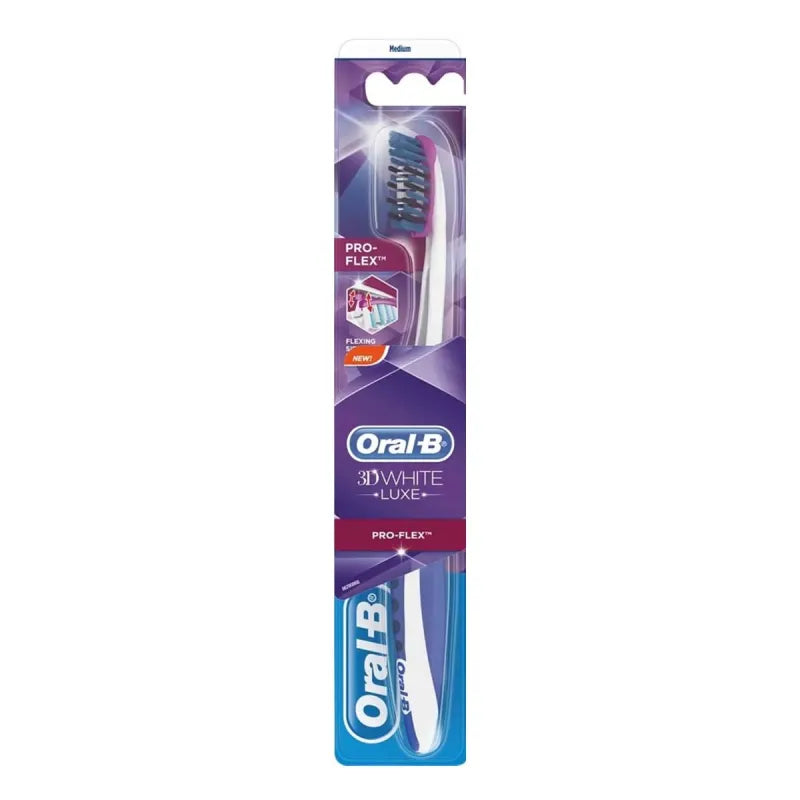 Oral B Pro-Flex Luxe 3D White Toothbrush X6 (Pack of 6)