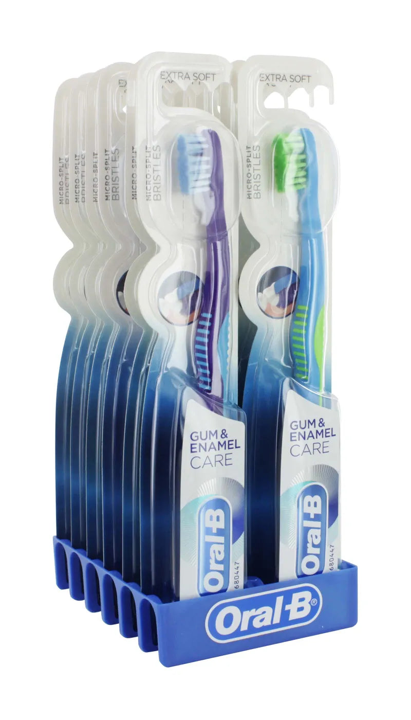 Oral B Gum & Enamel Extra Soft Toothbrush X12 (Pack of 12)