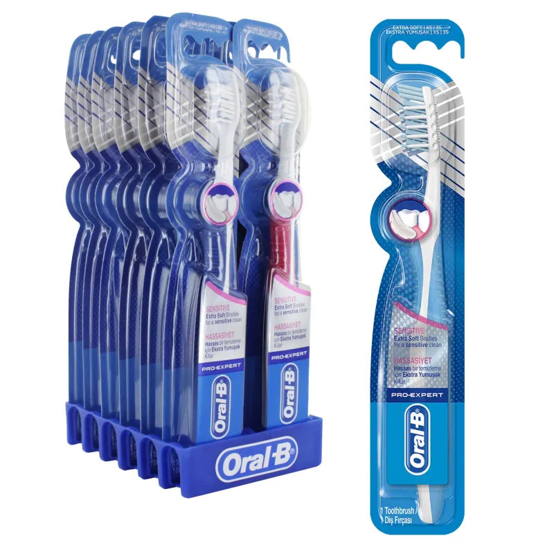 Oral B Pro Expert Sensitive X Soft Toothbrush X12 (Pack of 12)