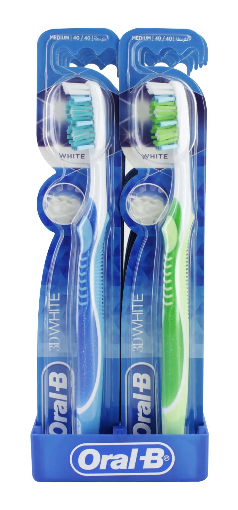 Oral B 3D White Medium(40) T/Brush X12 (Pack of 12)