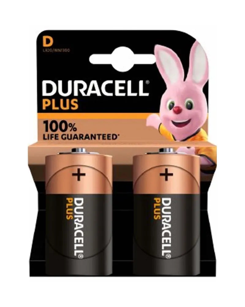 Duracell Plus Power D Lr20 (Pack of 10)