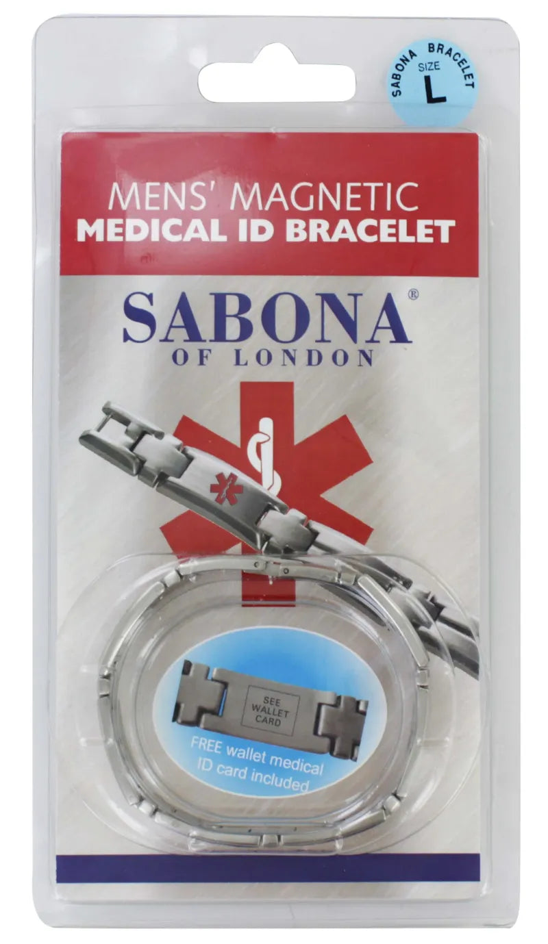 Sabona Medical Bracelet Mens (Pack of 3)