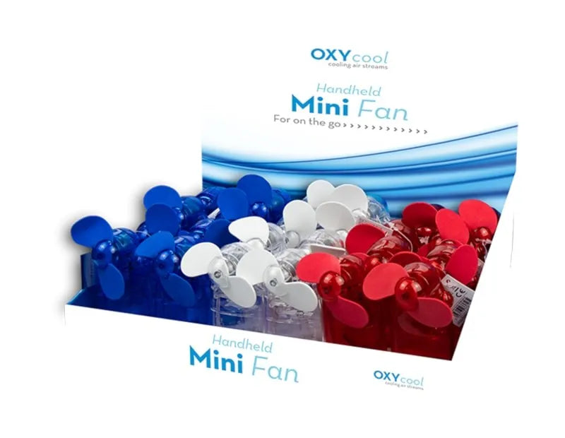 Sum3616 Hand Held Mini Fan Disp X24 (Pack of 24)